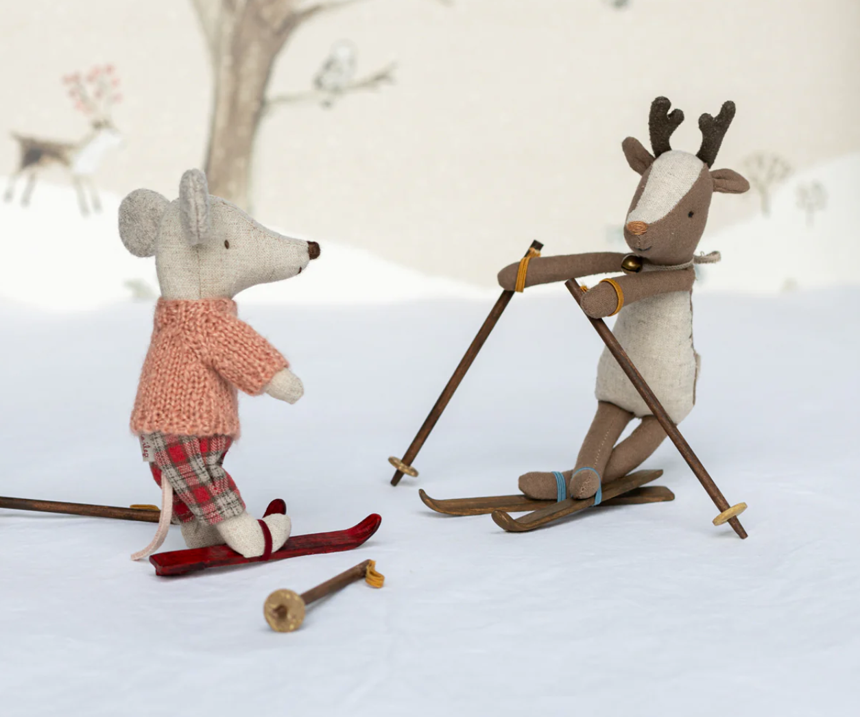 Winter Ski Maus große Schwester - Maileg