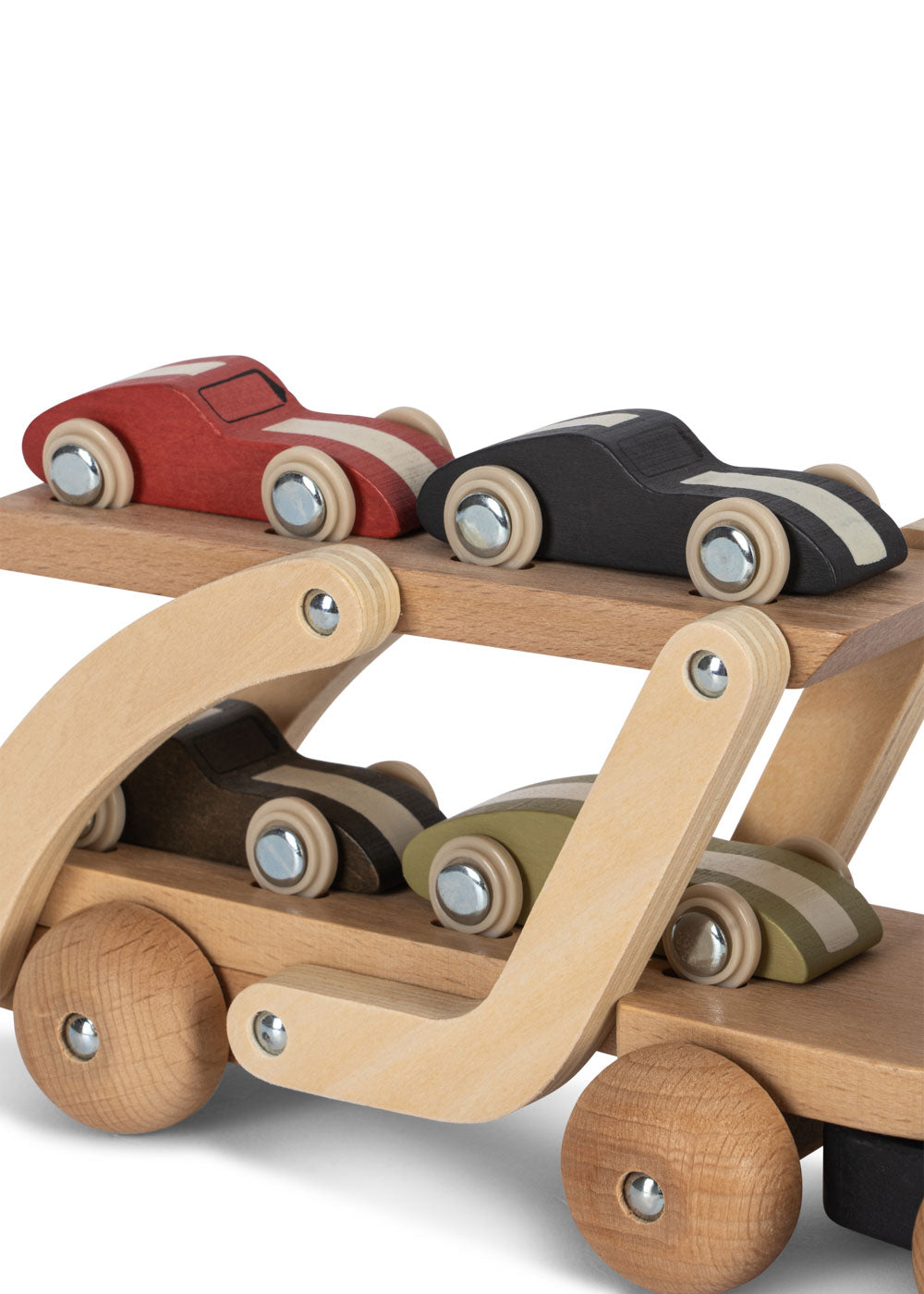 Autotransporter aus Holz - Konges Sløjd