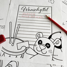 Lade das Bild in den Galerie-Viewer, Adventskalender zum Ausmalen - 24 Ausmalbilder