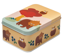 Lade das Bild in den Galerie-Viewer, Blafre Brotdose aus Metall - Wald