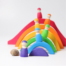 Lade das Bild in den Galerie-Viewer, Großer Vier Elemente Baukasten von Grimm's Holzspielzeug