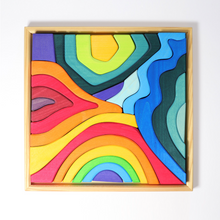 Lade das Bild in den Galerie-Viewer, Großer Vier Elemente Baukasten von Grimm's Holzspielzeug