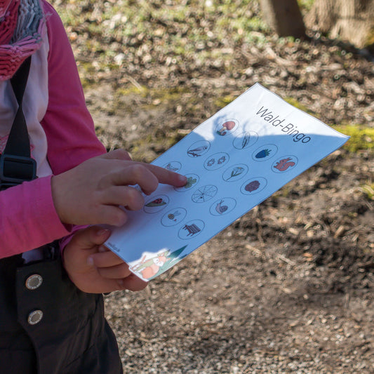 Waldbingo Vorlage download zum Ausdrucken als PDF Spielvorlagen zum Ausdrucken LillyGo