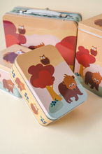 Lade das Bild in den Galerie-Viewer, Blafre Brotdose aus Metall - Wald