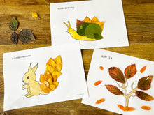 Lade das Bild in den Galerie-Viewer, Bastelvorlage und Ausmalbild Herbst Spielvorlagen zum Ausdrucken LILLYGO