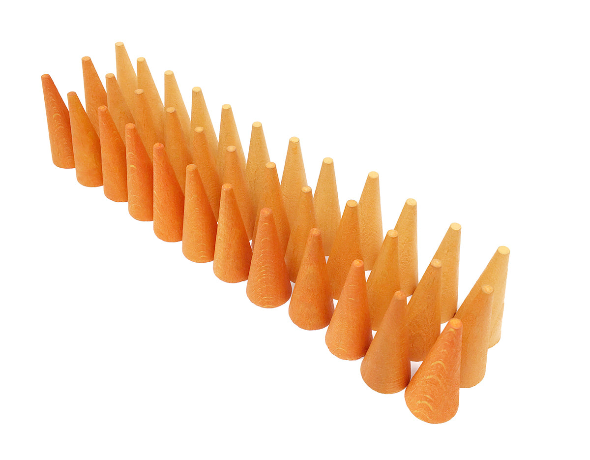 Mandala Orange Cones by Grapat