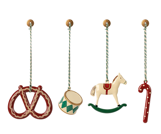 Metallornament Set Weihnachten - Maileg