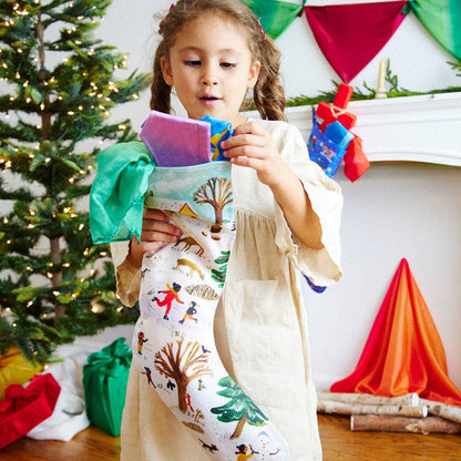 Snowy Day Strumpf Advent - Sarah's Silks