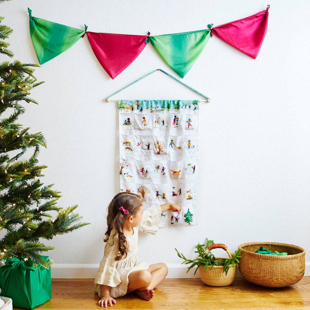 Snowy Day Advent Calendar - Sarah's Silks