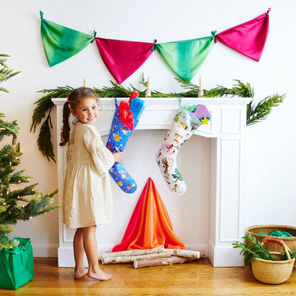Snowy Day Strumpf Advent - Sarah's Silks