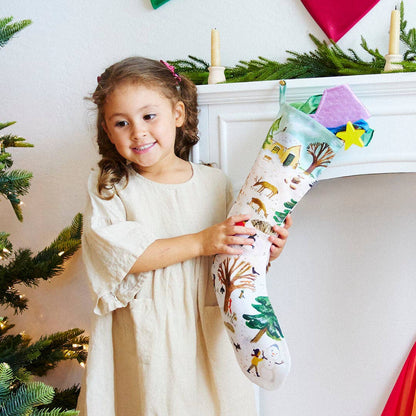 Snowy Day Strumpf Advent - Sarah's Silks