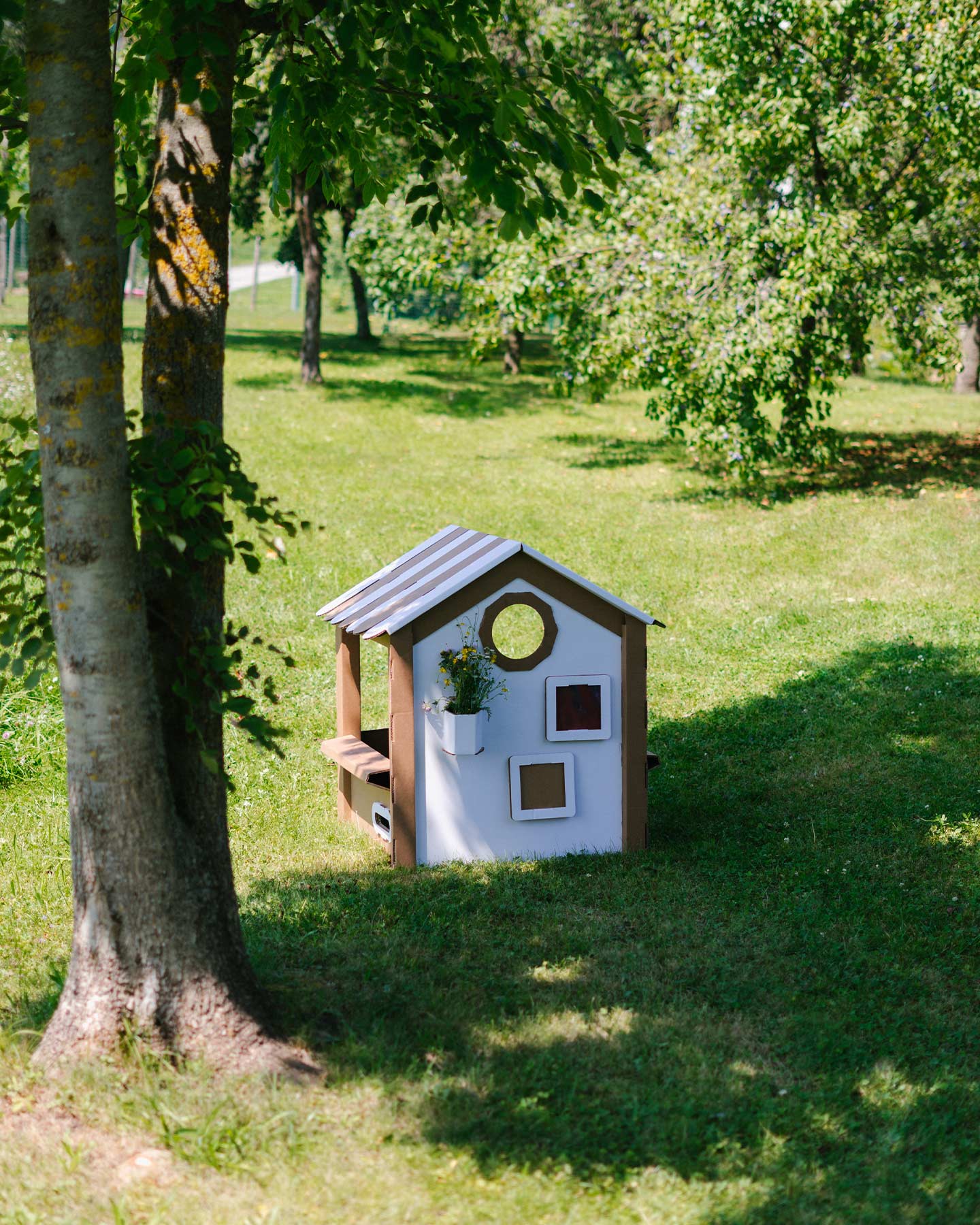 Spielhaus - Cosy Cubby Playhouse -  Papperlapapp
