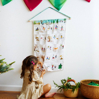 Snowy Day Advent Calendar - Sarah's Silks