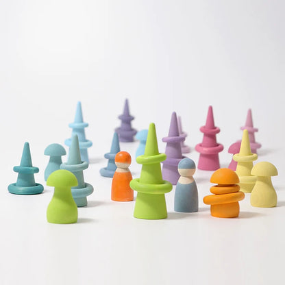 Grimm's Bauringe Pastell
