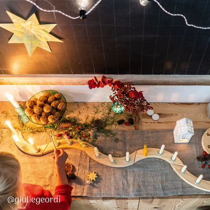 Grimm's Festtagsspirale Natur für Geburtstag und Advent