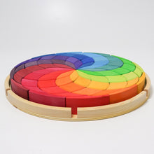 Lade das Bild in den Galerie-Viewer, Große Farbspirale von Grimm&#39;s Holzspielzeug
