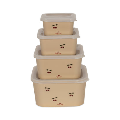 Foodcontainer Cherry Set - Konges Sløjd