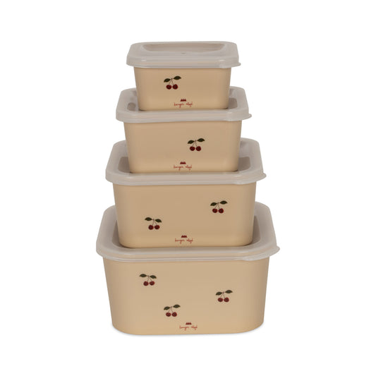 Foodcontainer Cherry Set - Konges Sløjd