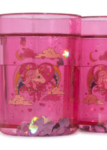Lade das Bild in den Galerie-Viewer, Glitzerbecher Einhorn rosa 2er-pack - Konges Sløjd

