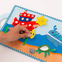 Lade das Bild in den Galerie-Viewer, Magischer Fisch - 2 Seiten Mini Quiet Book
