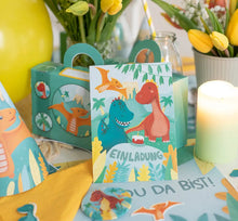Lade das Bild in den Galerie-Viewer, Mottobox Dino für den Kindergeburtstag - nachhaltige Deko
