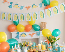 Lade das Bild in den Galerie-Viewer, Mottobox Dino für den Kindergeburtstag - nachhaltige Deko
