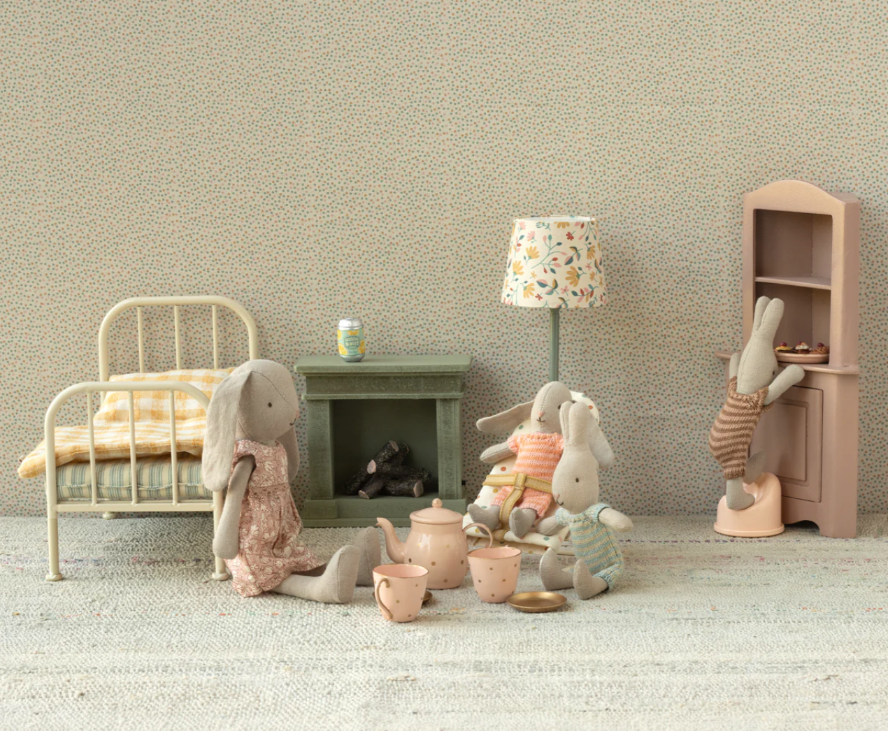 Miniatur Kamin Puppenhaus Maileg