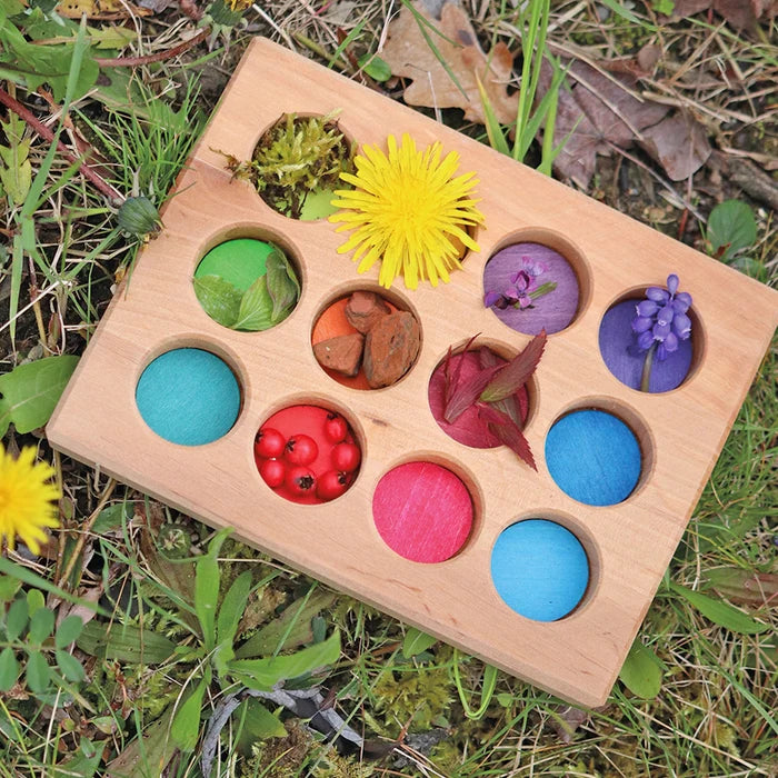 Grimm's Rainbow Sorting Board