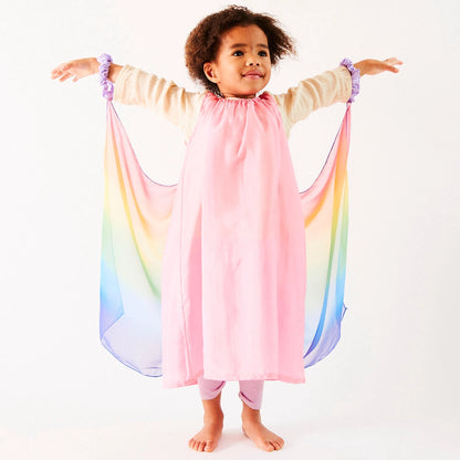Pink flower fairy costume Sarah's Silks 