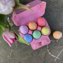 Lade das Bild in den Galerie-Viewer, Straßenmalkreide Eier 6 Stück - Kreide
