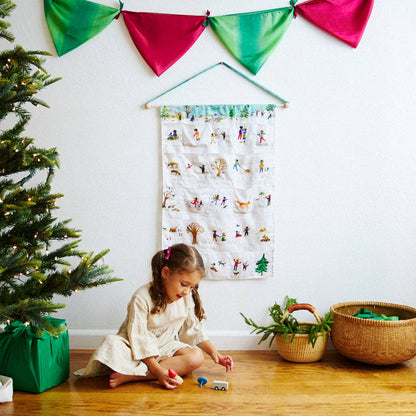 Snowy Day Advent Calendar - Sarah's Silks