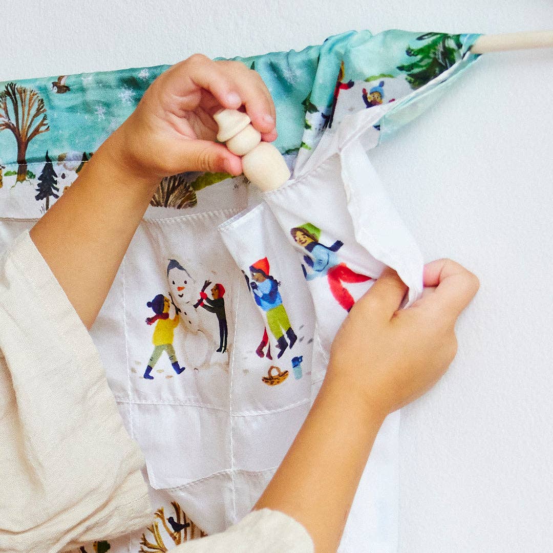 Snowy Day Advent Calendar - Sarah's Silks