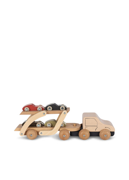 Autotransporter aus Holz - Konges Sløjd