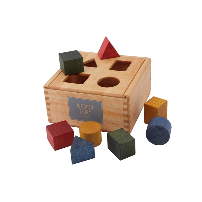 Montessori Sortierbox - Wooden Story