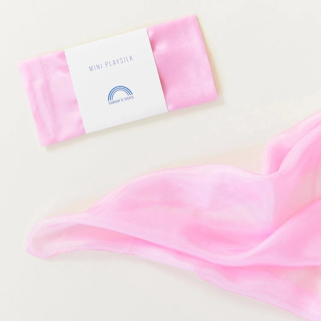 Mini Spielseide Rosa Pastell Sarah's Silks