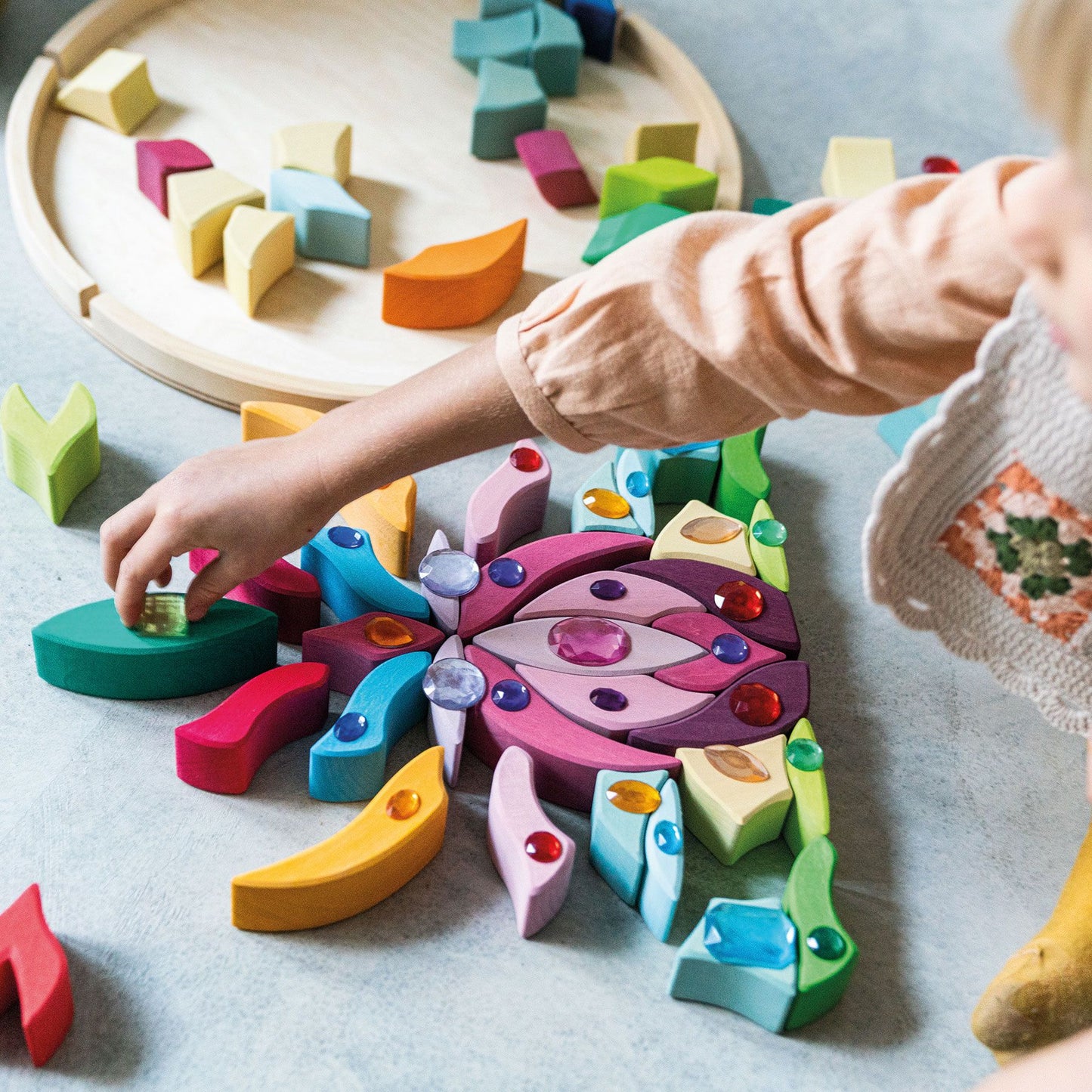 Bauspiel Lara Grimm's Holzspielzeug