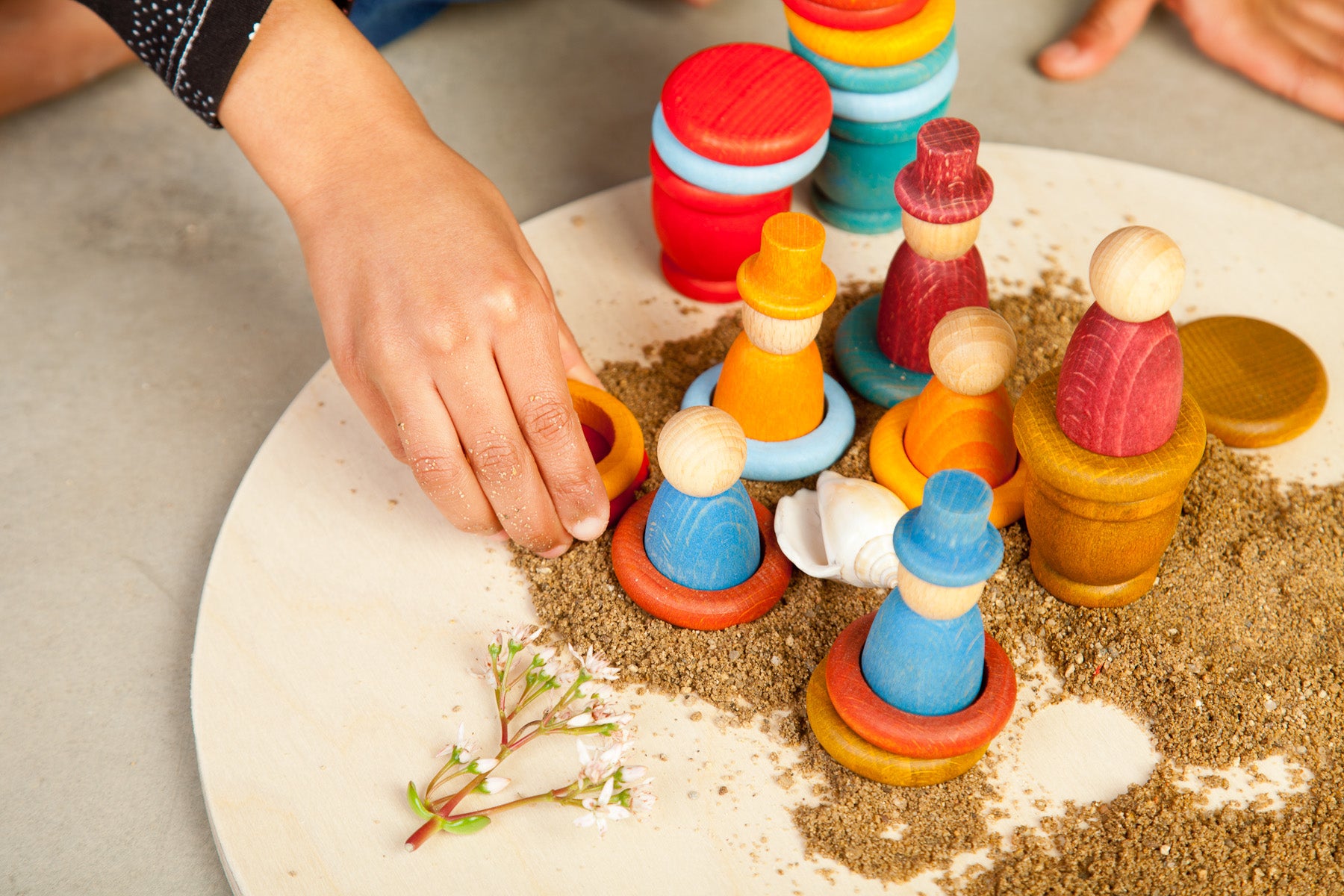 Holzspielzeug "Sommer" - heuristisches Material Grapat Holzspielzeug Grapat 