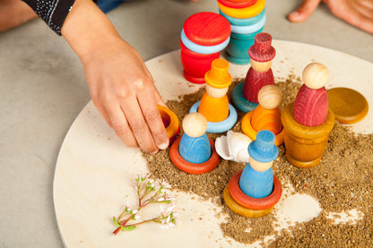 Holzspielzeug "Sommer" - heuristisches Material Grapat Holzspielzeug Grapat 