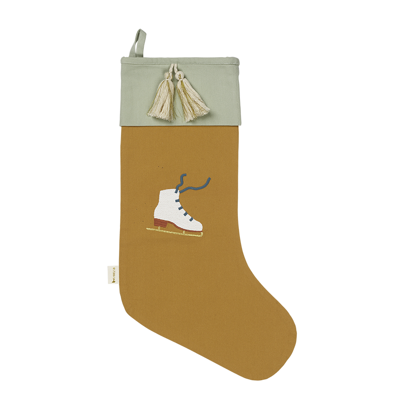 Großer Weihnachtsstrumpf - Ochre