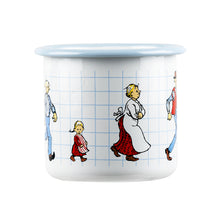 Lade das Bild in den Galerie-Viewer, Michel aus Lönneberga Emaillebecher / Tasse 370 ml
