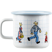 Lade das Bild in den Galerie-Viewer, Michel aus Lönneberga Emaillebecher / Tasse 370 ml
