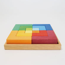Lade das Bild in den Galerie-Viewer, Vierecke Legespiel / Bauspiel Grimms
