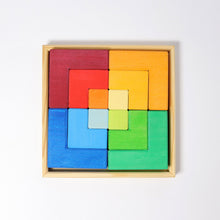 Lade das Bild in den Galerie-Viewer, Vierecke Legespiel / Bauspiel Grimms
