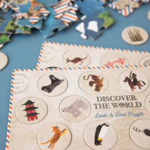 Lade das Bild in den Galerie-Viewer, Puzzle &quot;Discover the world&quot; von londji - ab 6 Jahren
