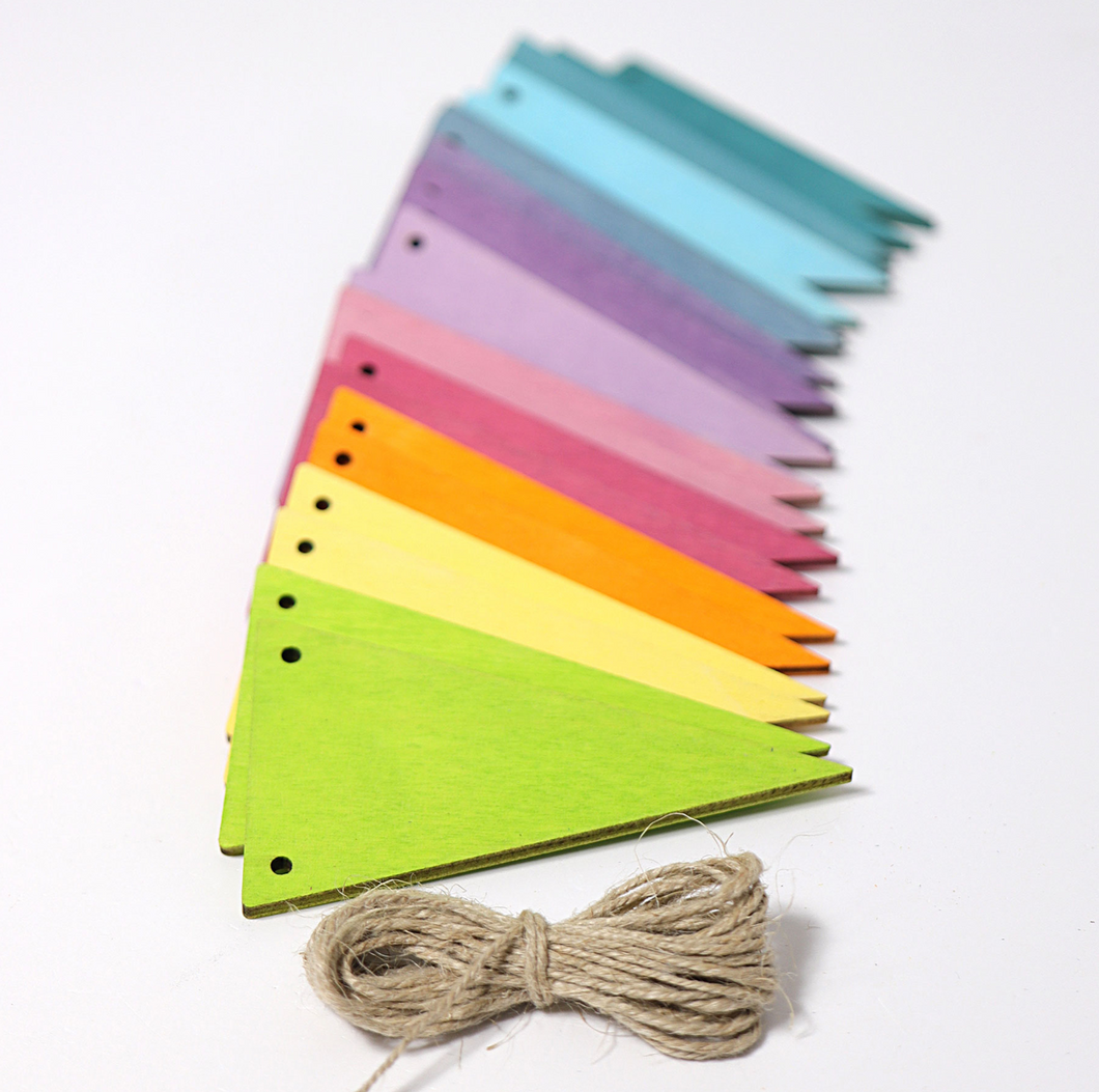 Wimpelkette Pastell Grimms