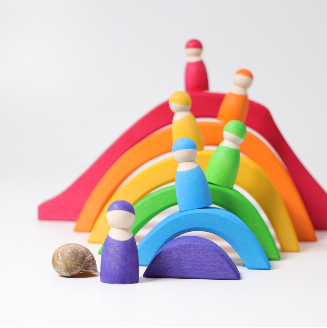 Großer Vier Elemente Baukasten von Grimm's Holzspielzeug