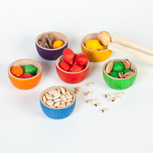 Lade das Bild in den Galerie-Viewer, Holzspielzeug &quot;Bowls &amp; Acorns&quot; Grapat Holzspielzeug Grapat 
