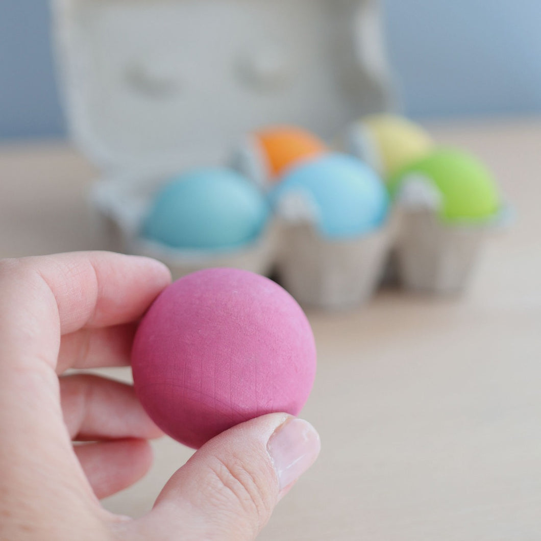 Grimms Holzkugeln / Kugeln pastell