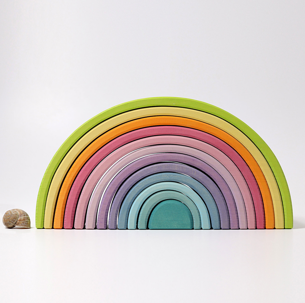 Großer Regenbogen Pastell Grimms