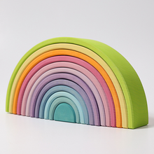 Lade das Bild in den Galerie-Viewer, Großer Regenbogen Pastell Grimms
